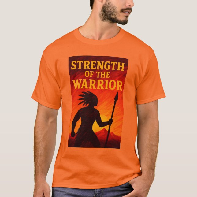 T-shirt Force du guerrier (Devant)