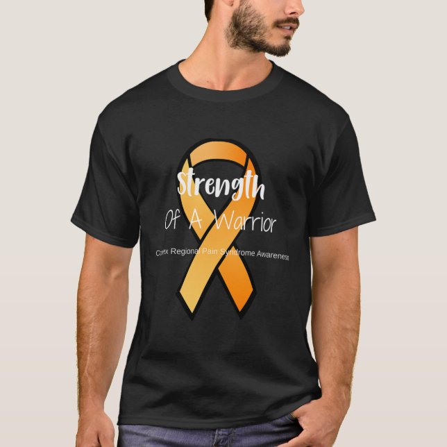T-shirt Force D'Une Sensibilisation À La Crps Des Guerrier (Devant)