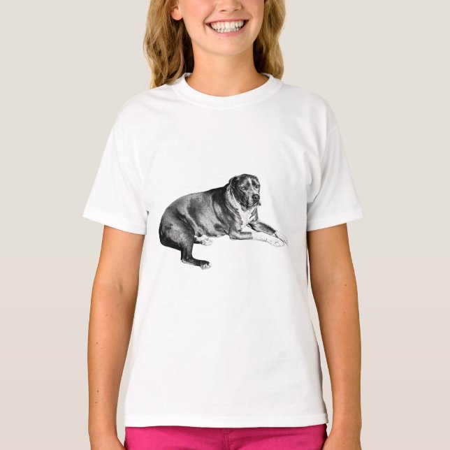 T-shirt Force et chaleur en niveaux de gris (Devant)