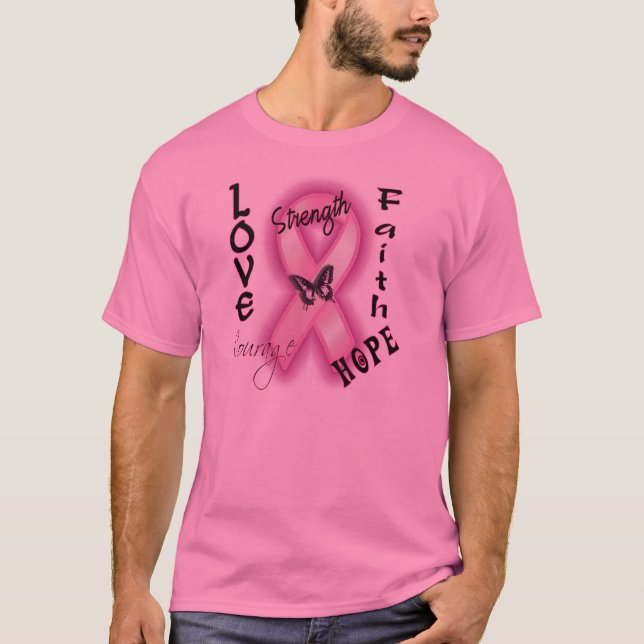 T-shirt Force et courage (Devant)