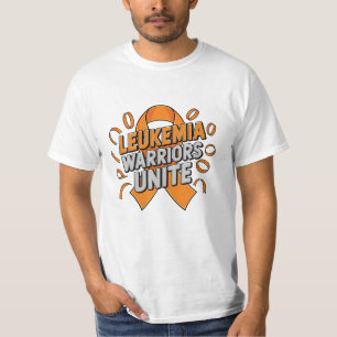 T-shirt Force et espoir pour les guerriers de la leucémie