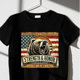 T-shirt Force et honneur. nous