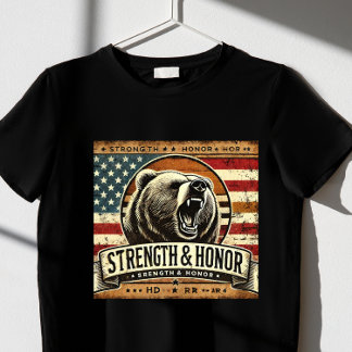 T-shirt Force et honneur. nous