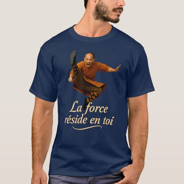 T-shirt Force intérieure bouddhiste (Devant)