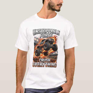 T-shirt Force Irrésistible Écraser Tout