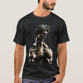T-shirt Force majestueuse : Dieu grec inspiré Sta Musculai