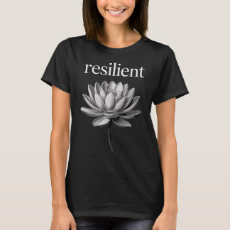 T-shirt Force mentale résiliente Estime de soi Motivation