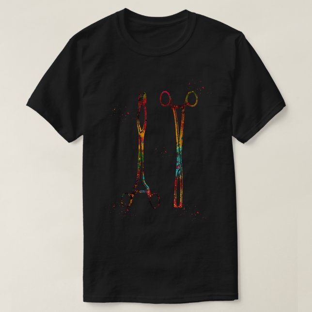 T-shirt Forceps chirurgicaux 1 (Design devant)