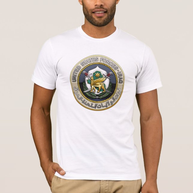 T-shirt Forces américaines - Irak (Devant)