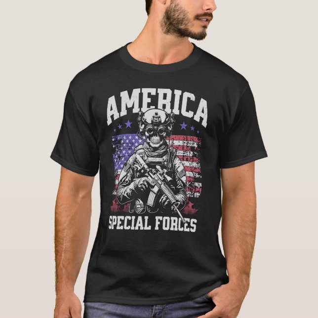 T-shirt Forces spéciales américaines (Devant)