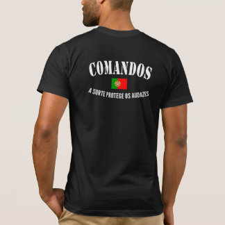 T-shirt Forces spéciales des Comandos portugais