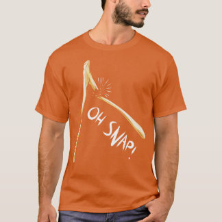 T-shirt Forcula Wishbone Sur Un Enclavement D'Os Thanksgiv