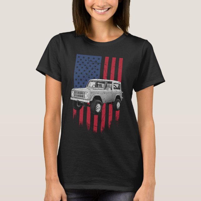 T-shirt Ford Bronco Classique (Devant)