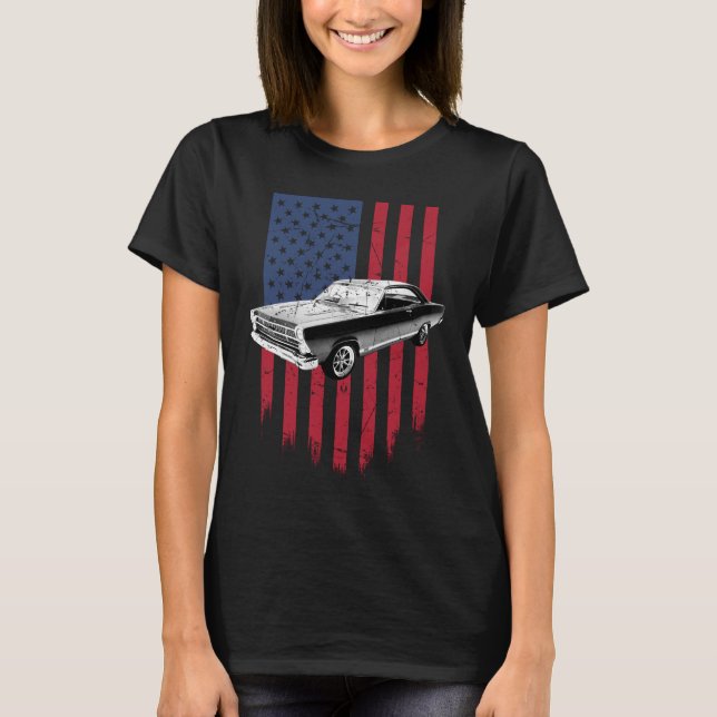 T-shirt Ford Fairlane Classique 1967 (Devant)