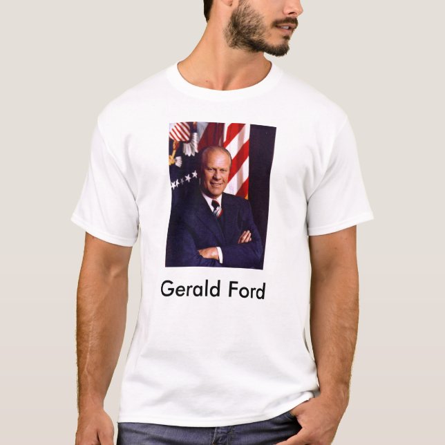 T-shirt fordportrait, Gerald Ford (Devant)