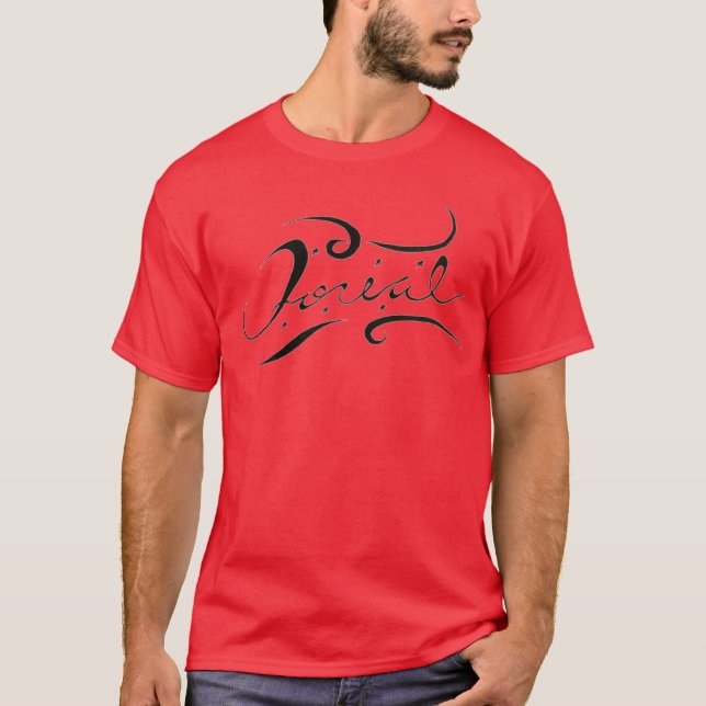 T-SHIRT FOREAL T-SHRIT (Devant)