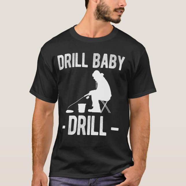 T-shirt Forer Bébé Forer Pêche sur Glace (Devant)