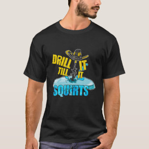 T-shirt Forer Jusqu'À Ce Qu'Il Éjacule Drôle Citation De P