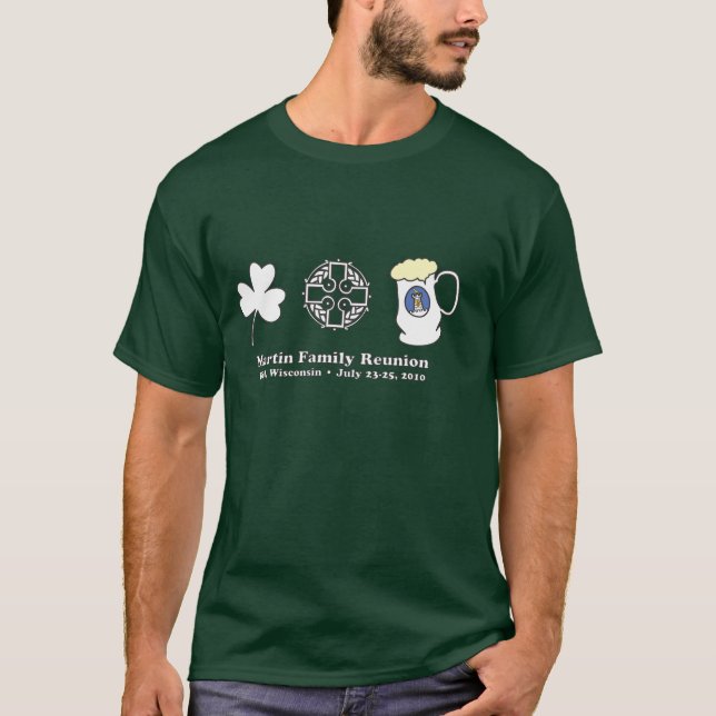 T-shirt - Forest Green (Devant)