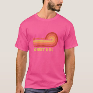 T-shirt Forest Hill San Francisco Californie Rétro Vintage