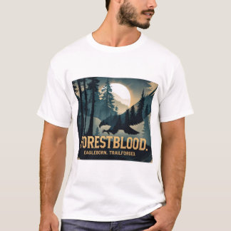 T-shirt Forestblood – Espíritu Salvaje Nacido del Bosque