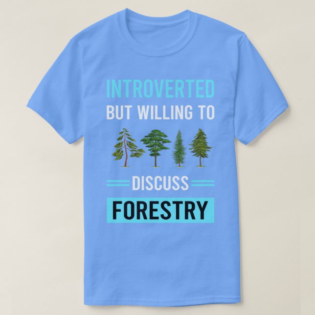 T-shirt Foresterie introduite (Design devant)
