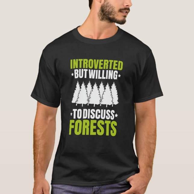 T-shirt Forestier introduit Forestier (Devant)