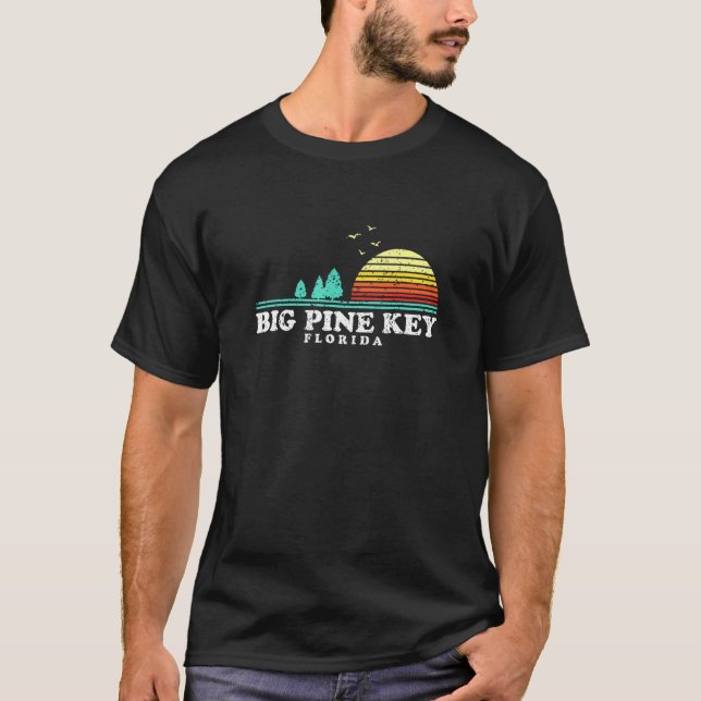 T-shirt Forêt à feuillage persistant Sunset Big Pine Key F (Devant)