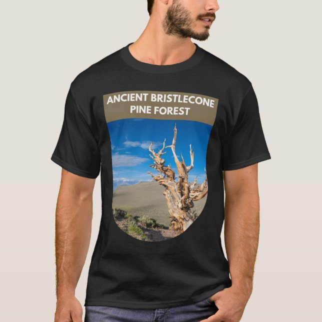 T-shirt Forêt ancienne de pins à Bristlecone - Californie (Devant)