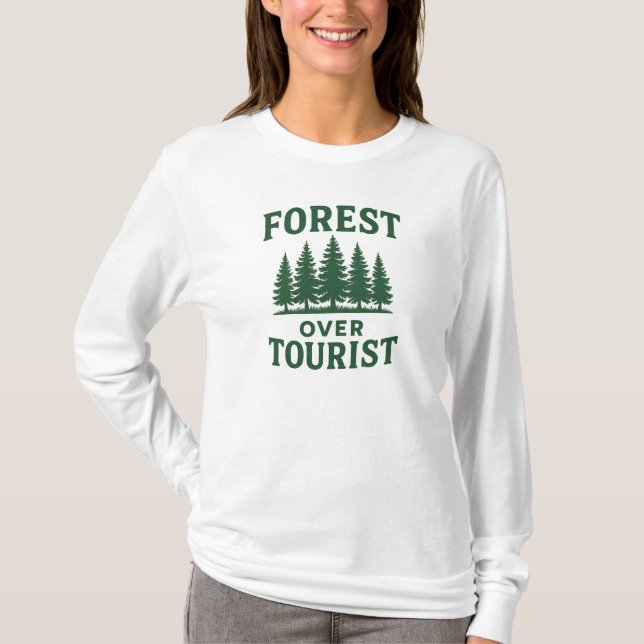 T-shirt Forêt avant touriste - (Devant)