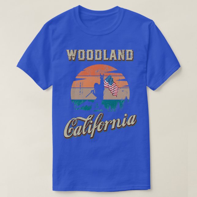 T-shirt Forêt Californie (Design devant)