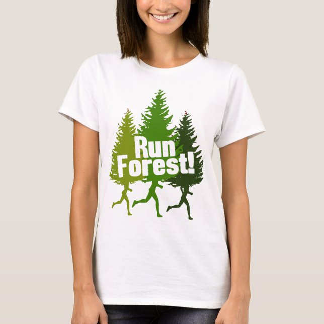 T-shirt Forêt courante (Devant)