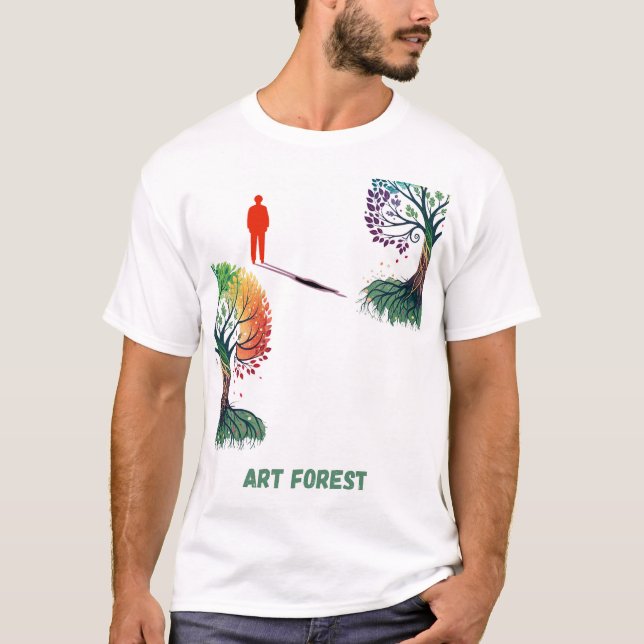 T-shirt Forêt d'Art (Devant)