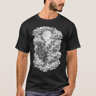 T-Shirt Forêt de Bambou Japonaise | Ukiyo-e Pleine