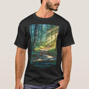 T-shirt Forêt de Białowieża Pologne
