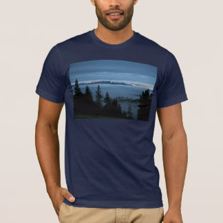 T-shirt Forêt de brume de l'Orégon