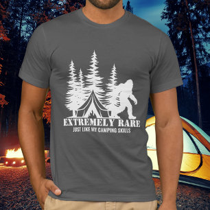 T-shirt Forêt de camping BigFoot extrêmement rare drôle pe