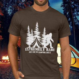 T-shirt Forêt de camping BigFoot extrêmement rare drôle pe