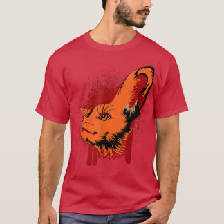 T-shirt Forêt de Foes Forêt animale sauvage Animal Fo Fan