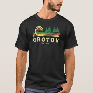 T-shirt Forêt de Sunset Groton à feuillage persistant Verm