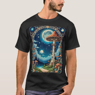 T-shirt Forêt de tour de champignon lunaire