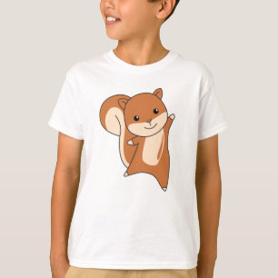 T-shirt Forêt d'écureuils Animaux mignons Animaux Enfants