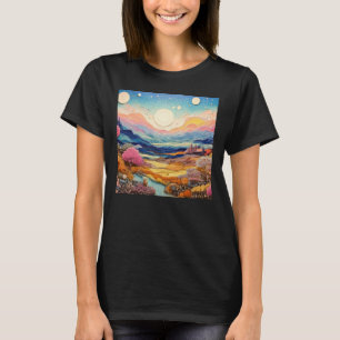 T-shirt Forêt douce Paysages psychédéliques Sublime Nature