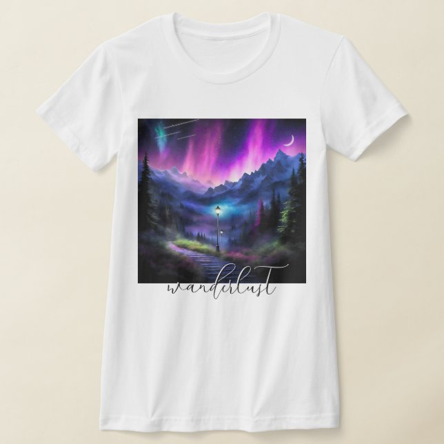 T-shirt Forêt enchantée (Poser)