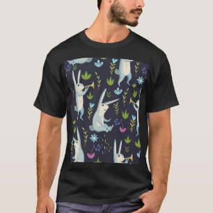 T-shirt Forêt enchantée : Motif sans couture inspiré de la