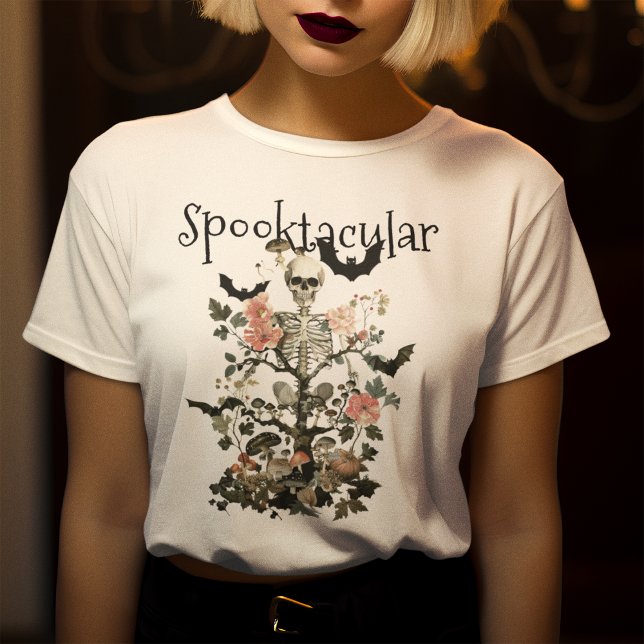 T-shirt Forêt hantée d'Halloween Spooktacular femmes (Créateur téléchargé)