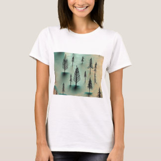T-shirt Forêt hivernale