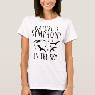 T-shirt Forêt musicale symphonique de la nature