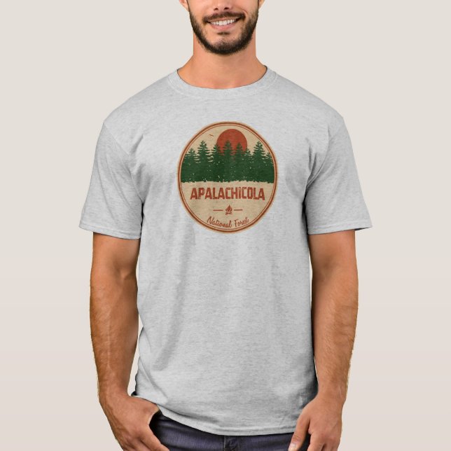 T-shirt Forêt nationale d'Apalachicola (Devant)