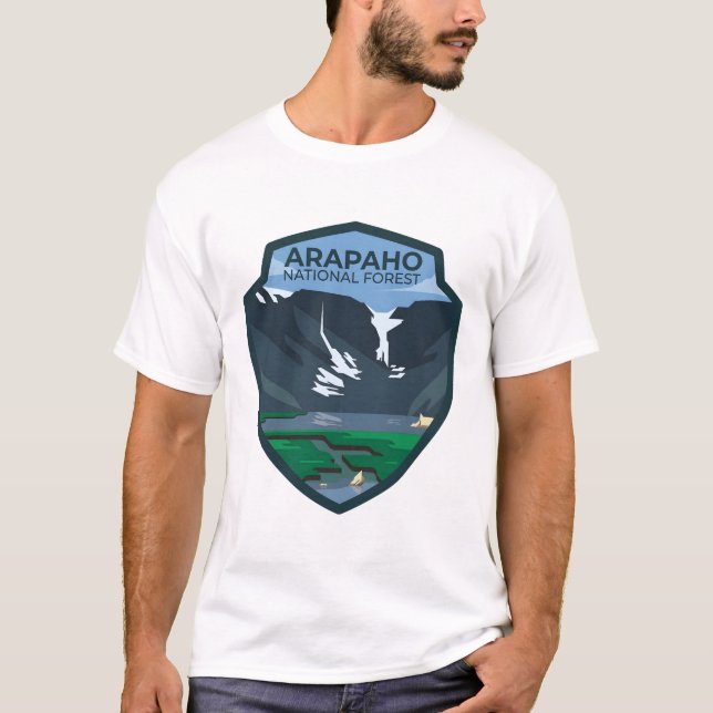 T-shirt Forêt nationale d'Arapaho (Devant)